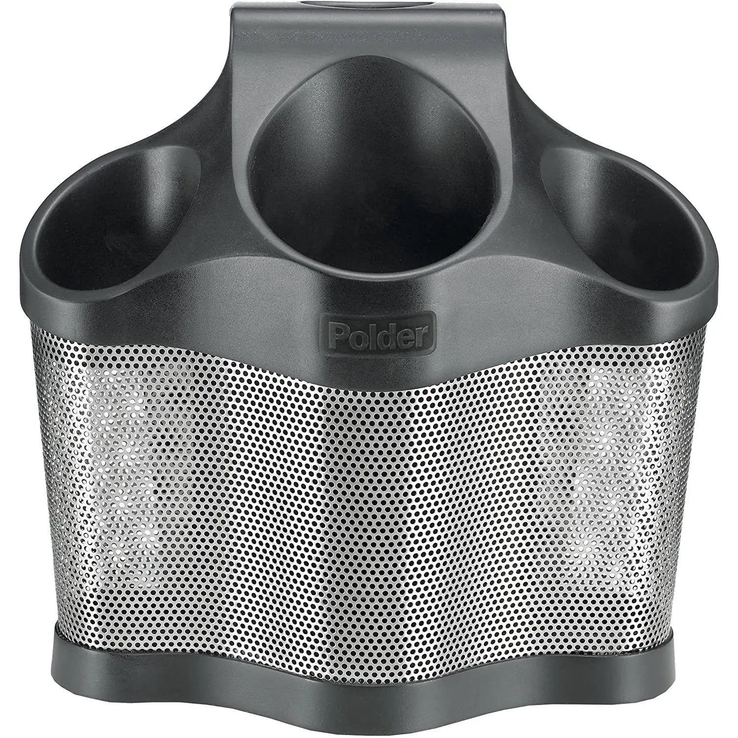 Polder Stainless Steel Style Station Hair Appliance Accessory, Black Pattan Australia